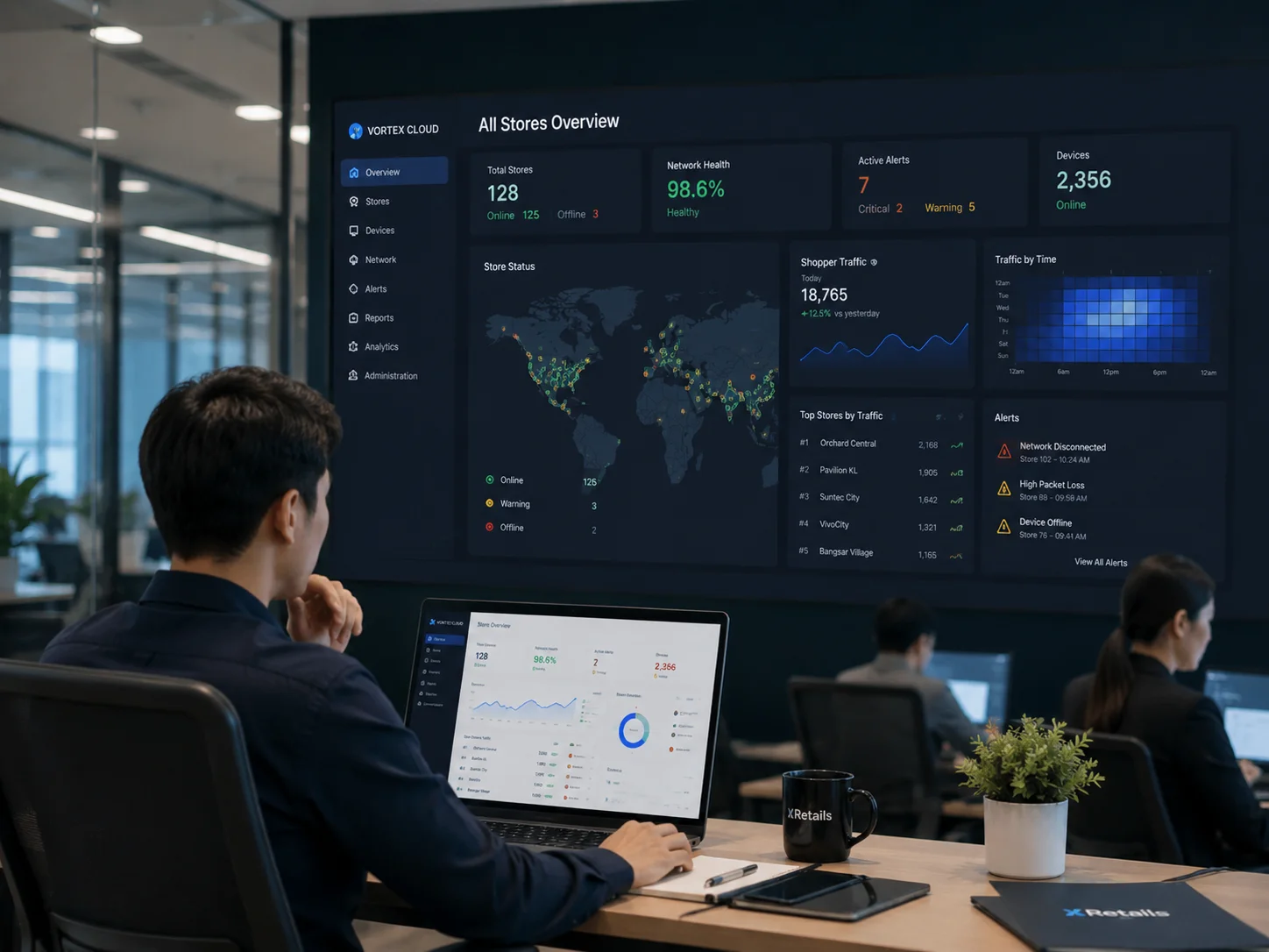 Centralized Visibility Across All Stores