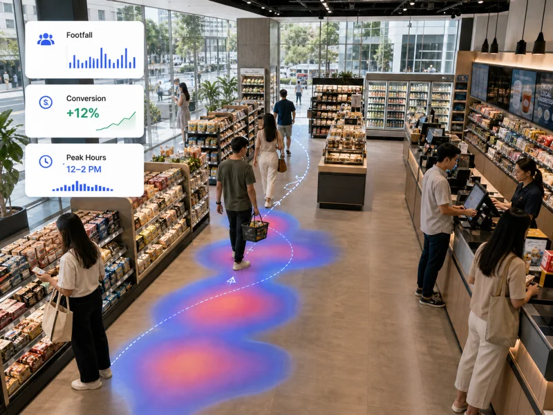 AI Intelligence Delivers for Your Stores - Real-time retail analytics overlay