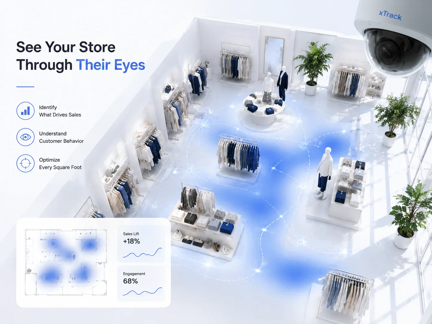 Shopper intelligence heatmap